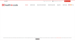 Desktop Screenshot of healthincode.com