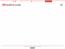 Tablet Screenshot of healthincode.com